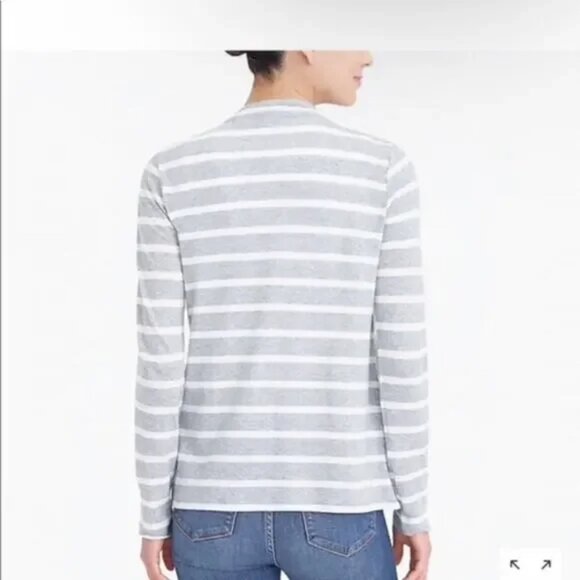 J. Crew Striped Always Cascading Cardigan XXL - Picture 3 of 13